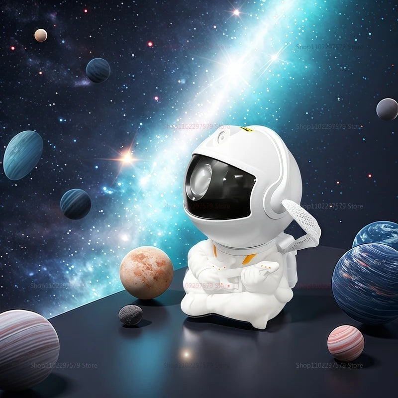 Astronaut Galaxy Projector LED Night Light