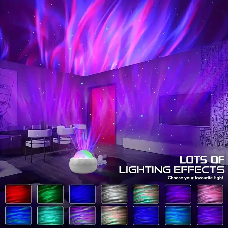 Northern Lights Starry Sky Projector Lamp