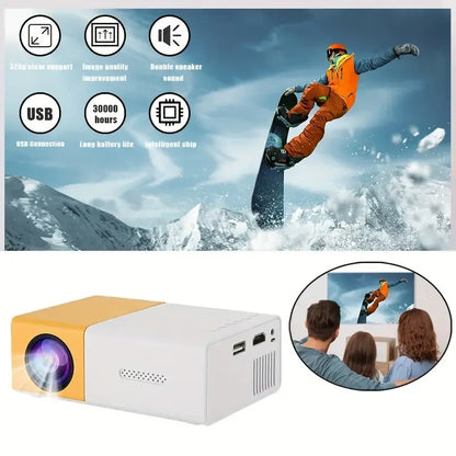 LED Portable Home Theater Projector