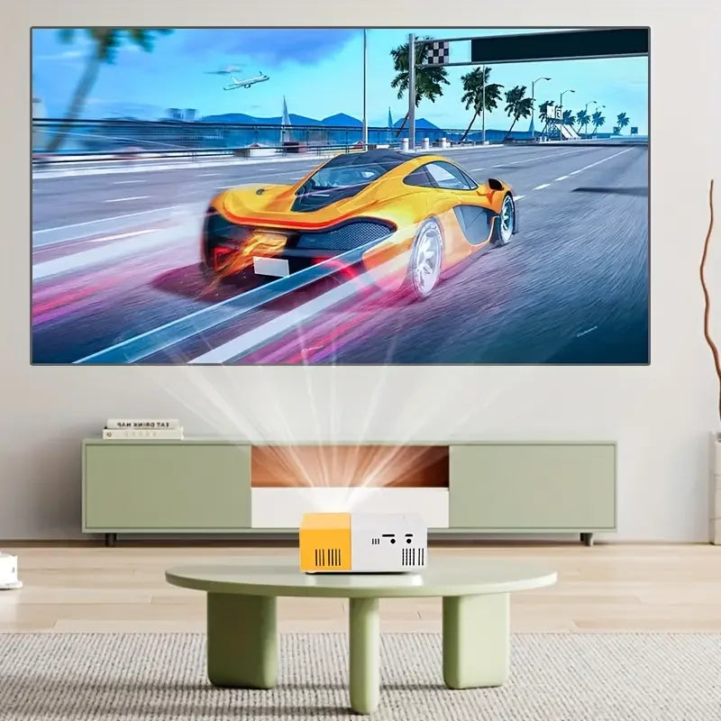 LED Portable Home Theater Projector