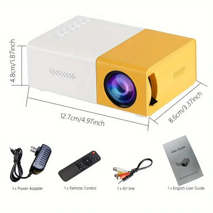 LED Portable Home Theater Projector