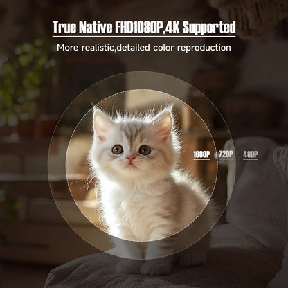 Android 4K Full HD Projector