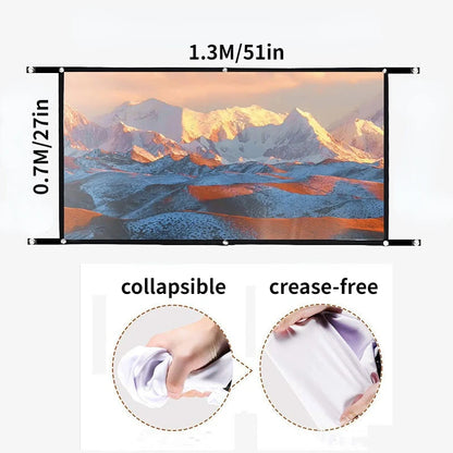 LED Portable Home Theater Projector
