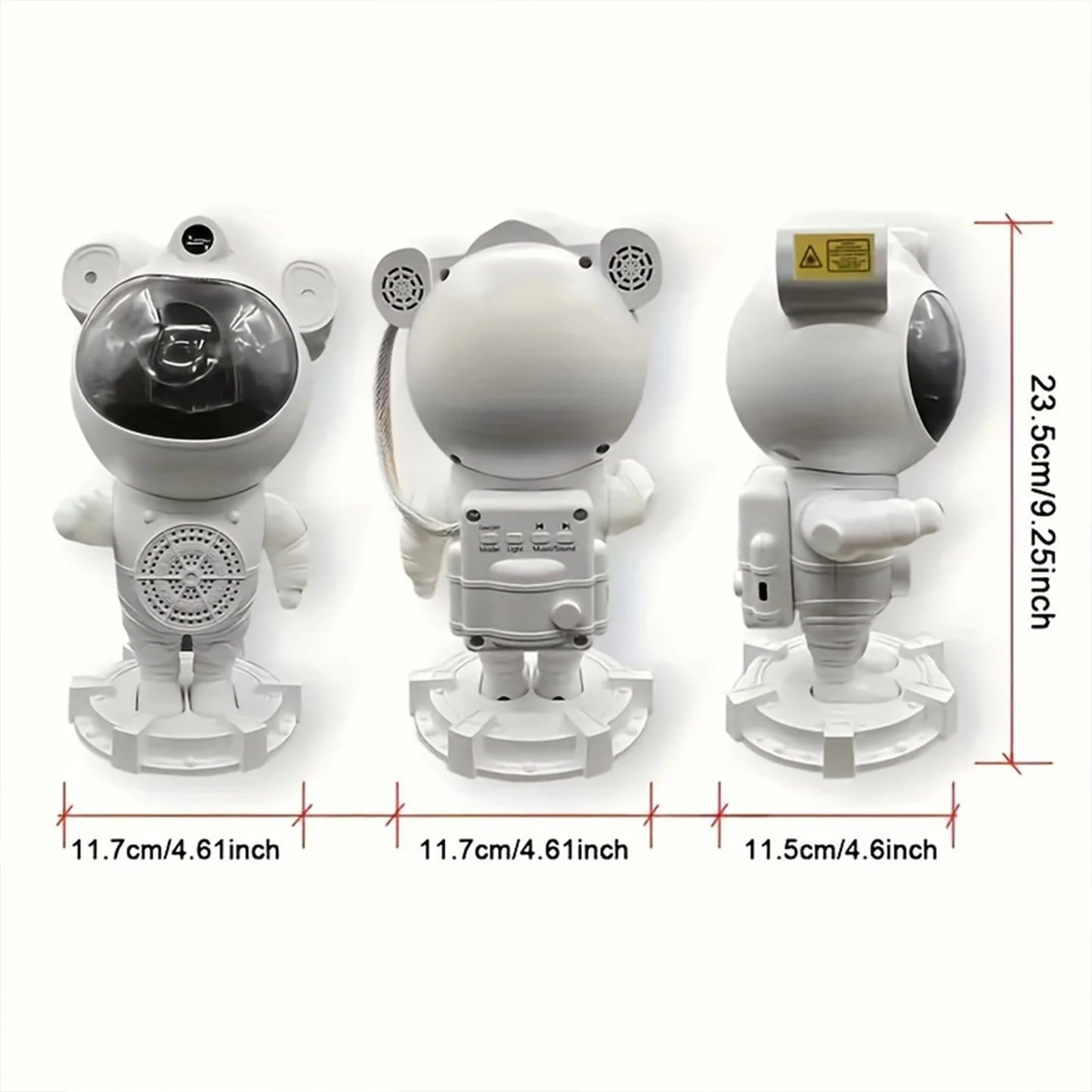 Astronaut Star Projector Galaxy Night Light