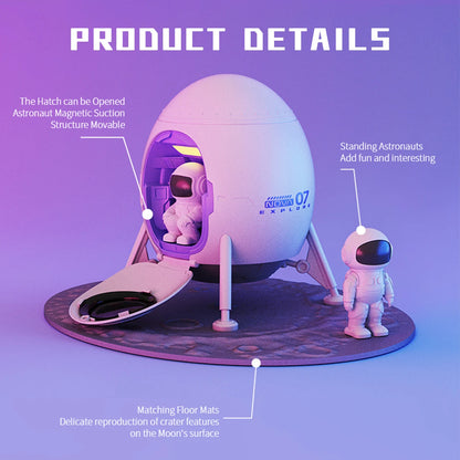 Astronaut Galaxy Space Lander Projector with Remote & Timer