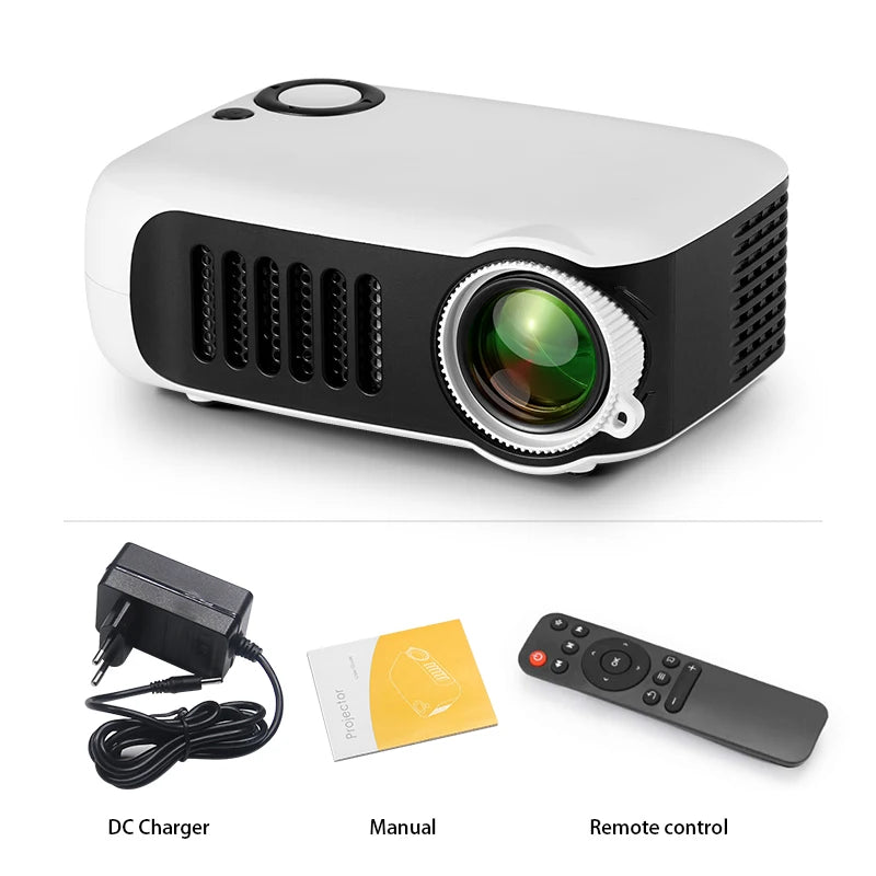 A2000 Mini LED Portable Projector