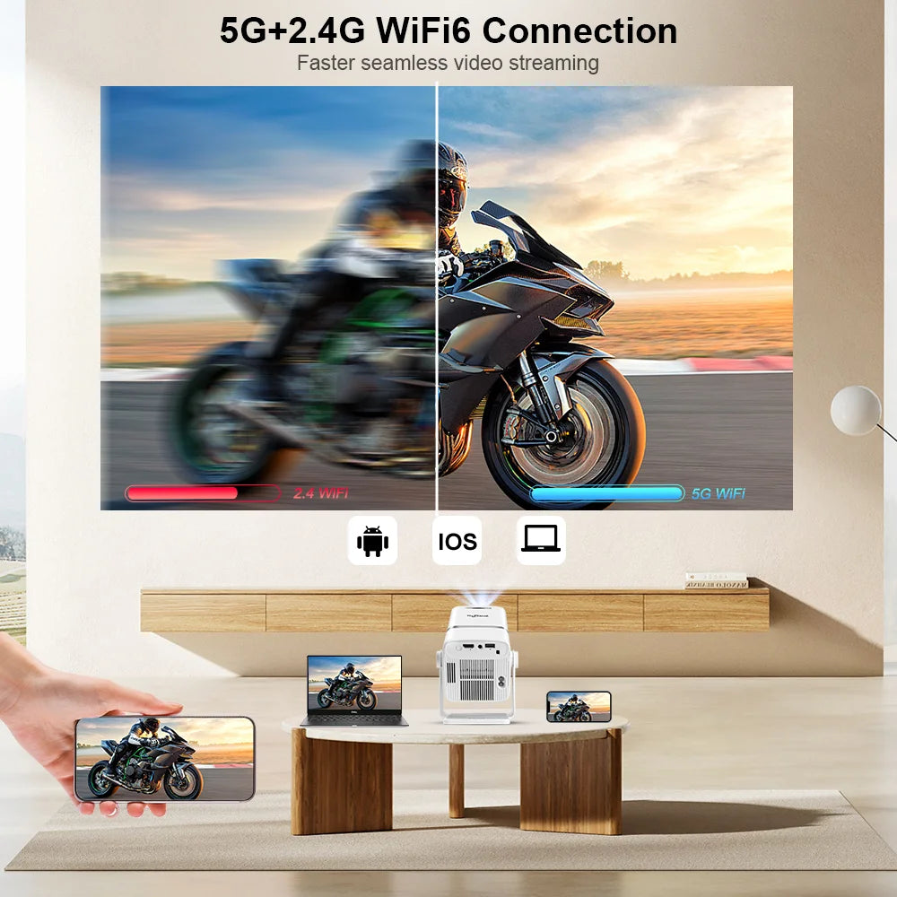 Proyector Android 4K Full HD TD80W