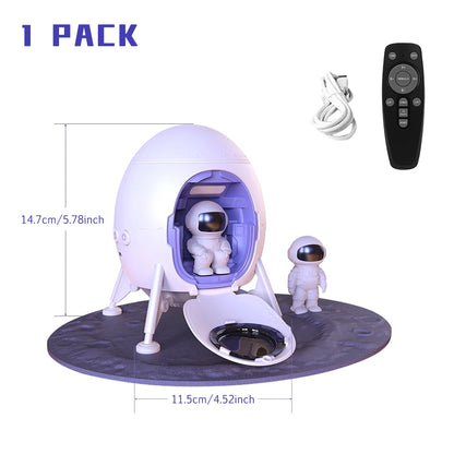 Astronaut Galaxy Space Lander Projector with Remote & Timer