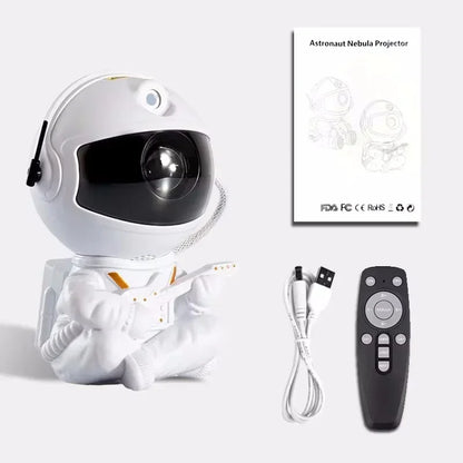 Astronaut Star Projector Galaxy Night Light