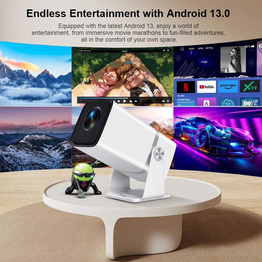 Proyector Android 4K Full HD TD80W