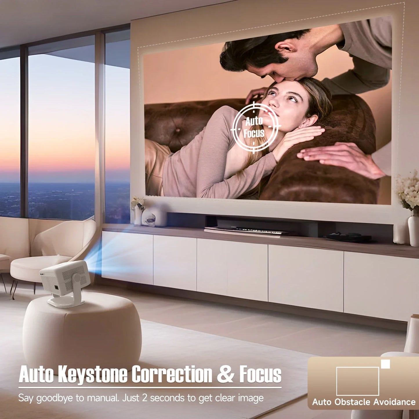 Android 4K Full HD Projector