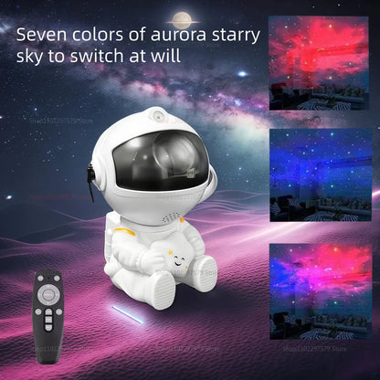 Astronaut Galaxy Projector LED Night Light